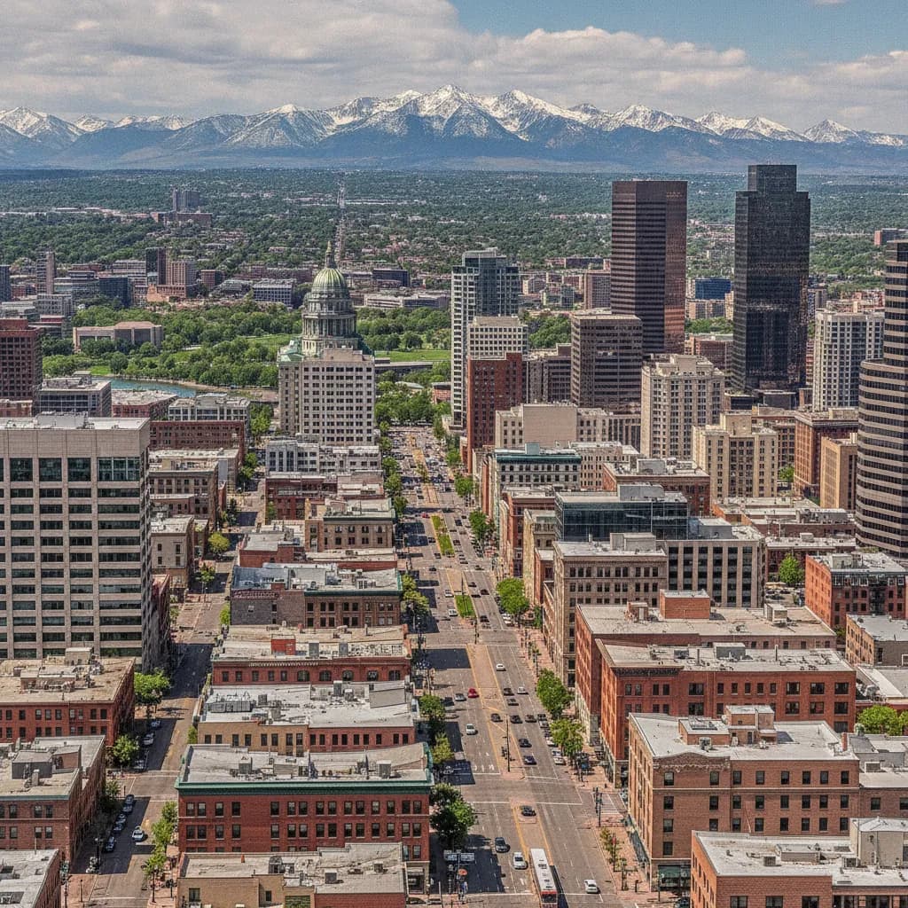 View of Denver, CO