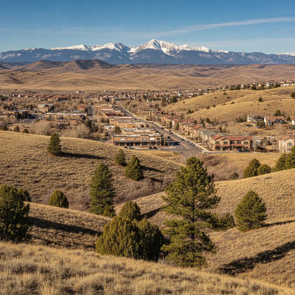 View of Dove Valley, CO