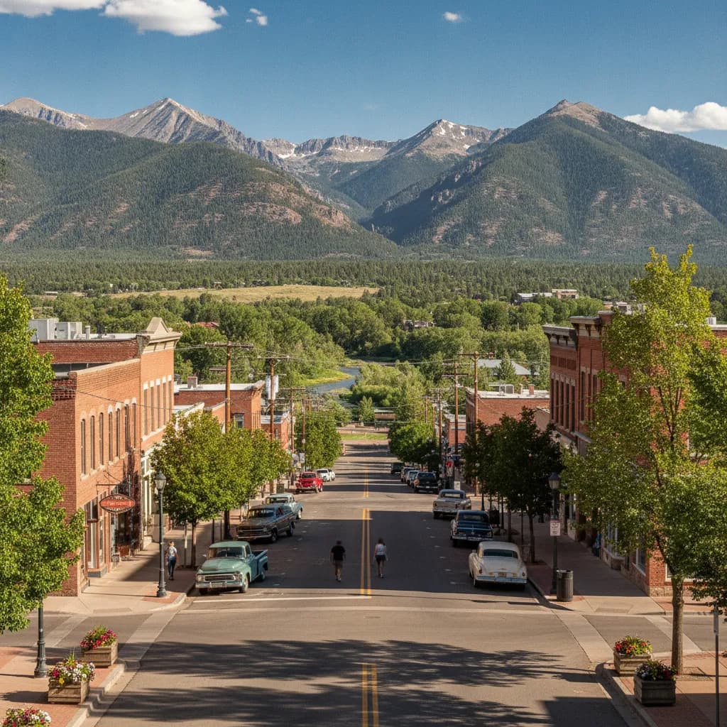 View of Durango, CO