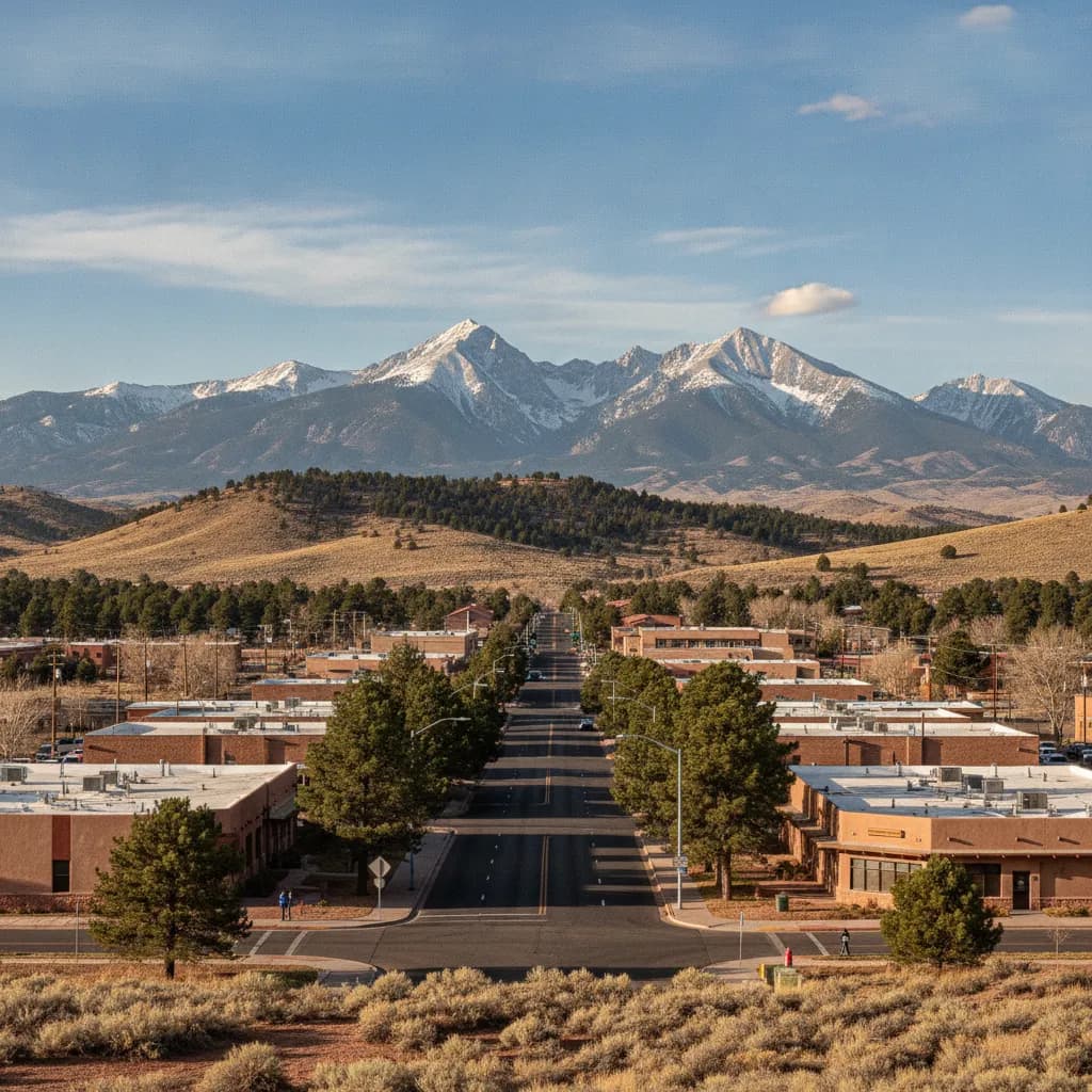 View of Fort Carson, CO