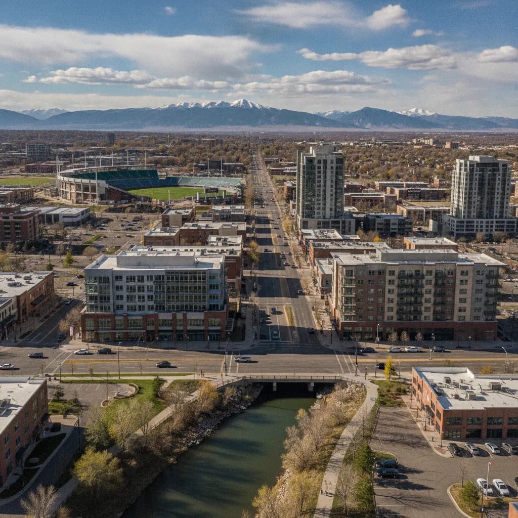 View of Glendale, CO
