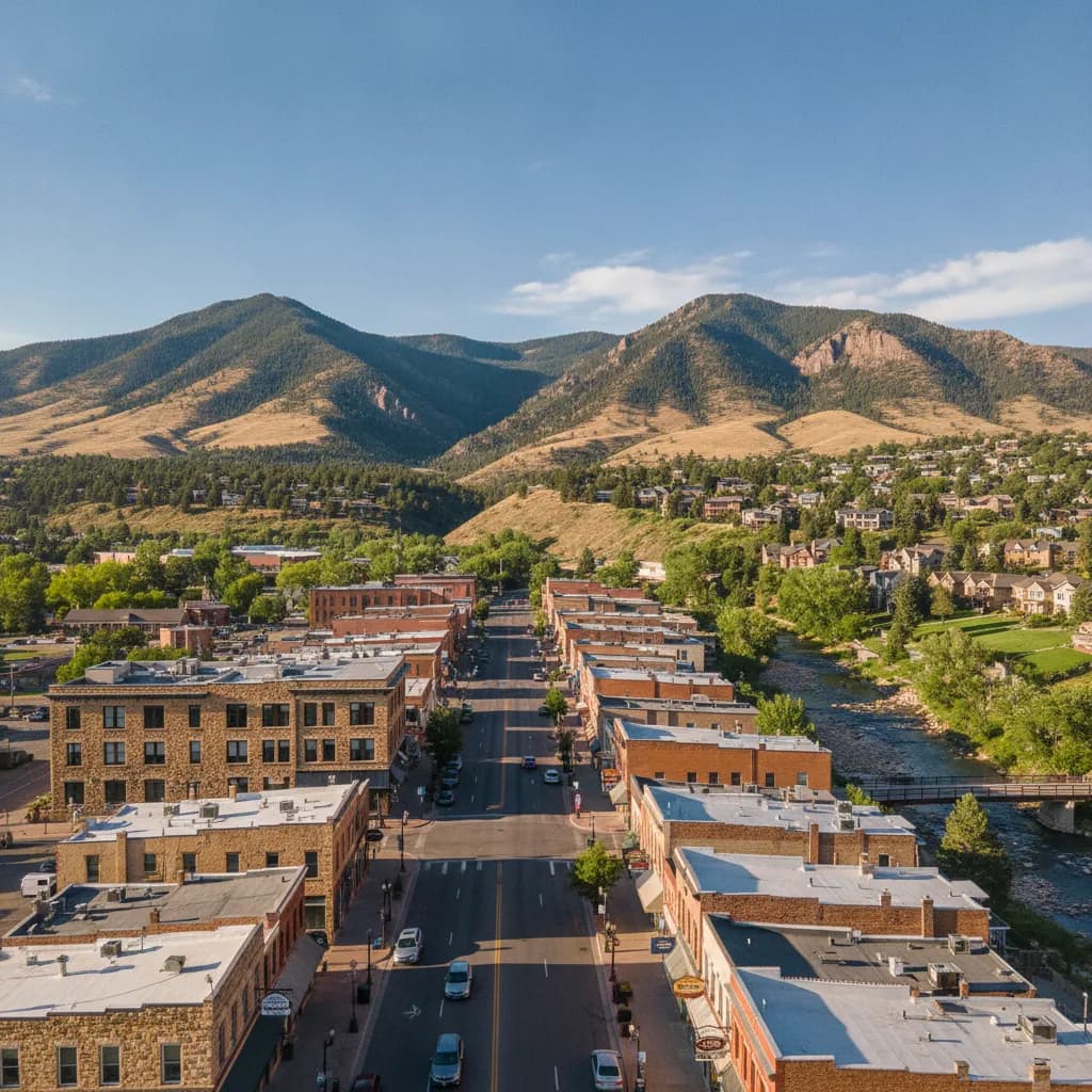 View of Golden, CO
