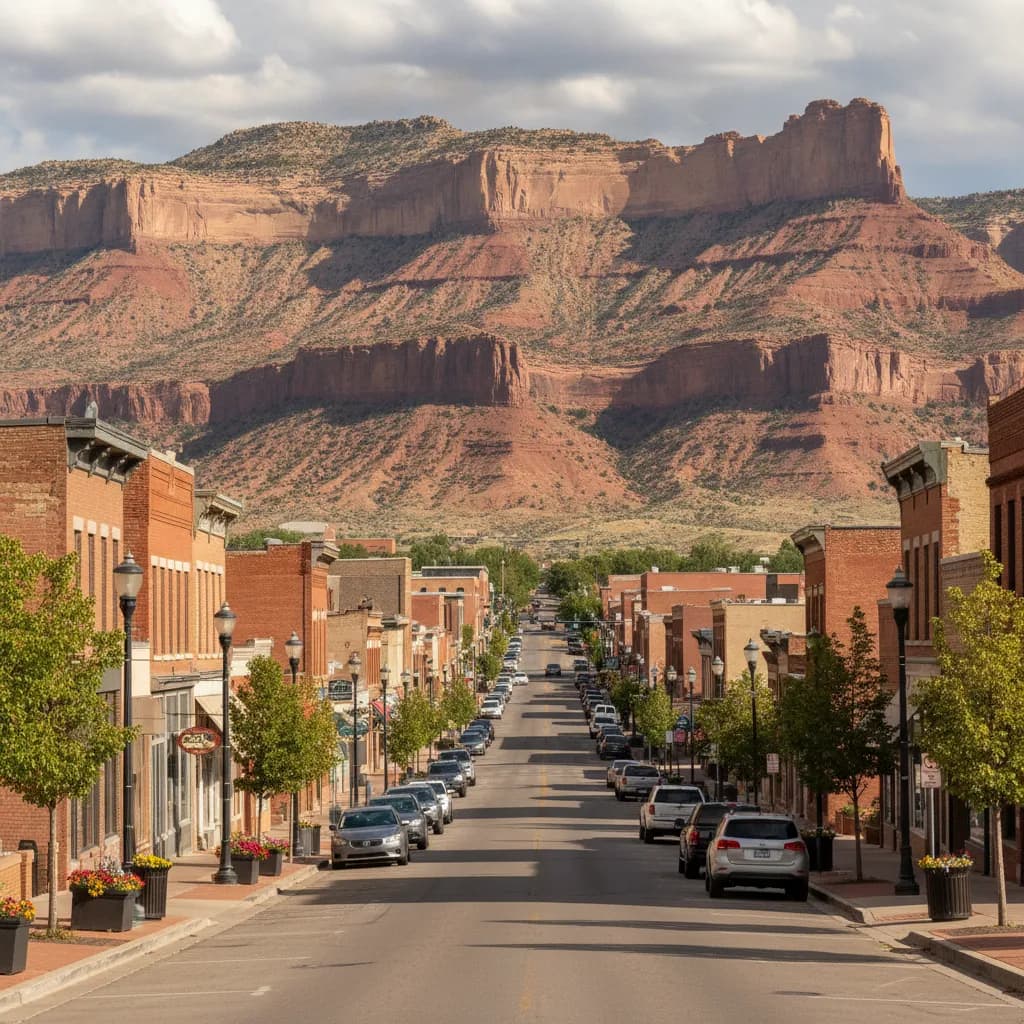 View of Grand Junction, CO