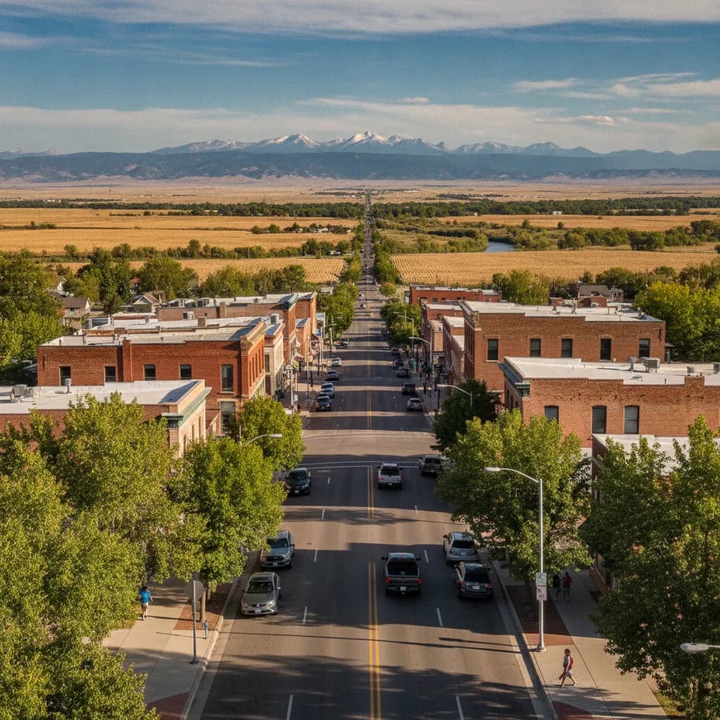 View of Greeley, CO