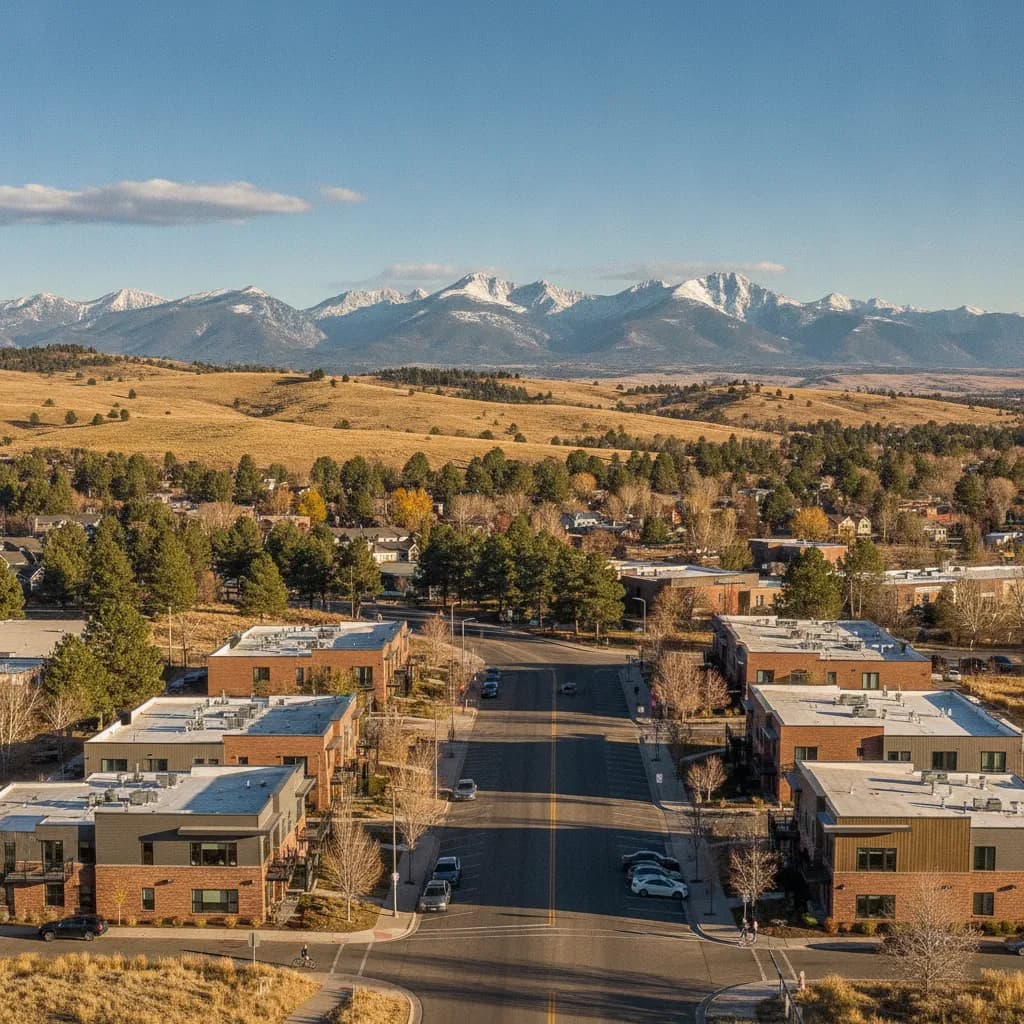 View of Gunbarrel, CO