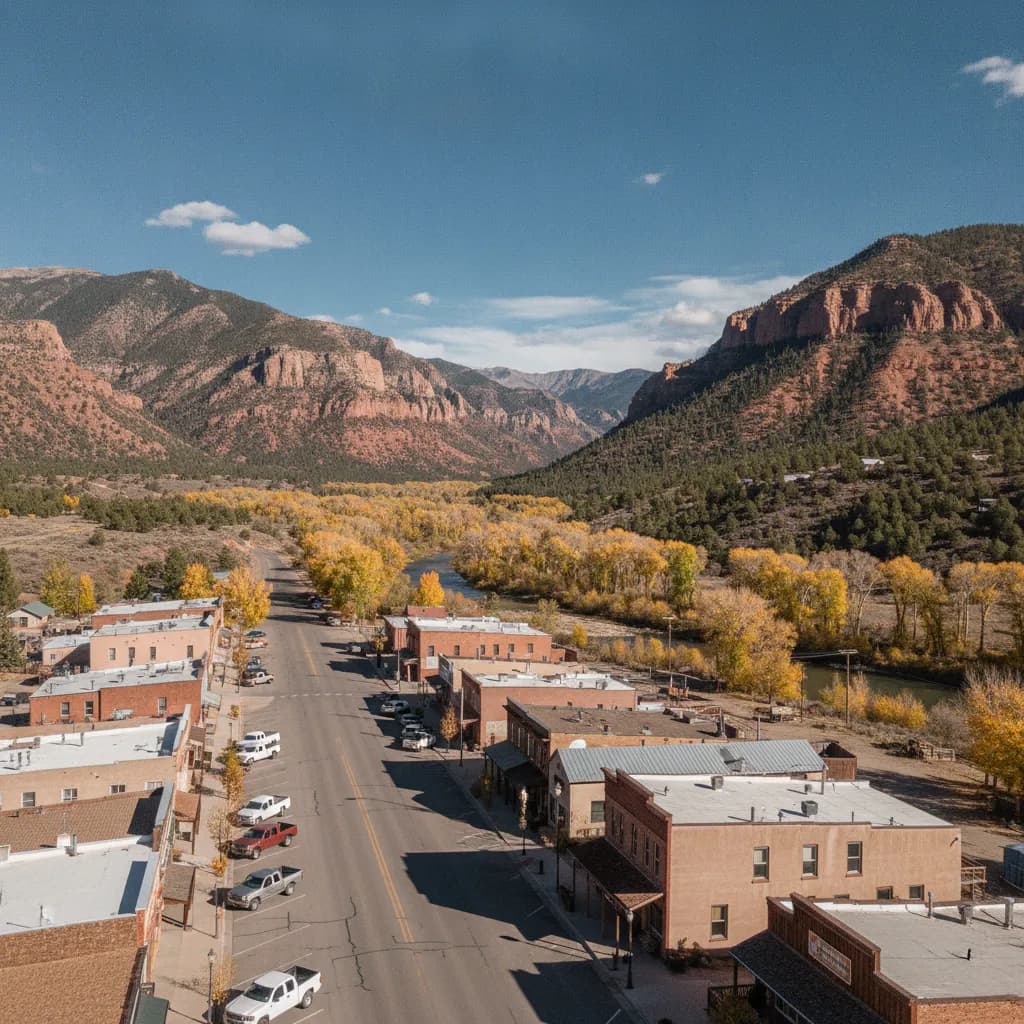 View of Gypsum, CO