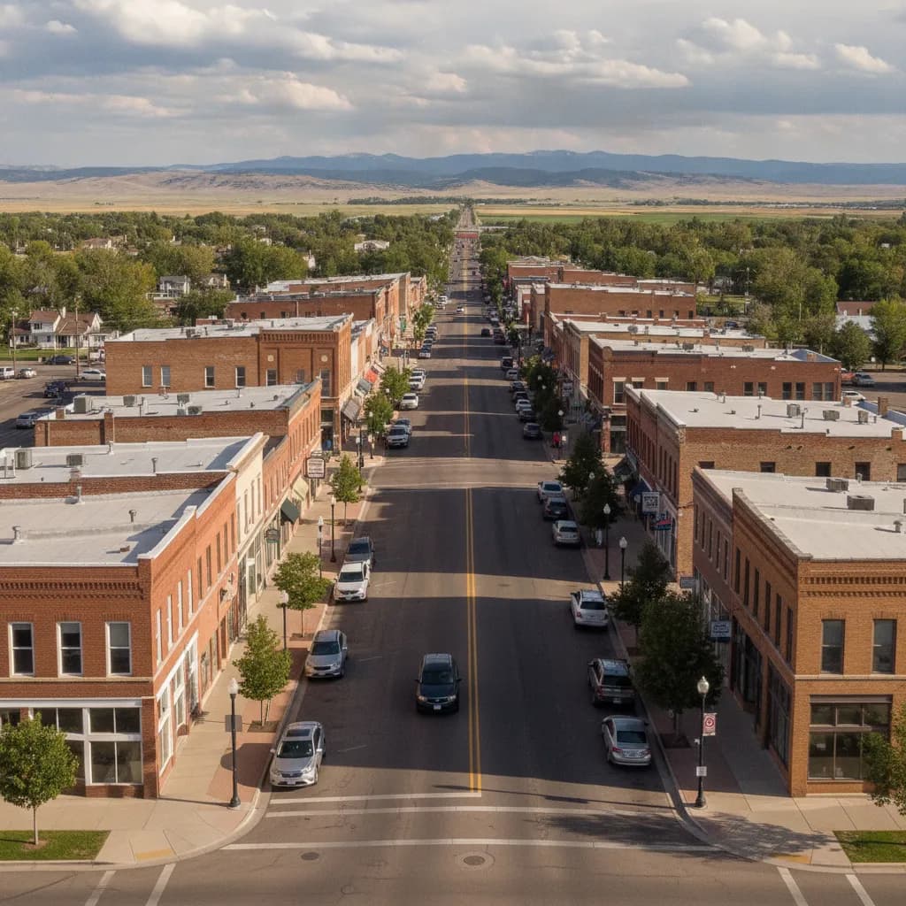 View of Johnstown, CO