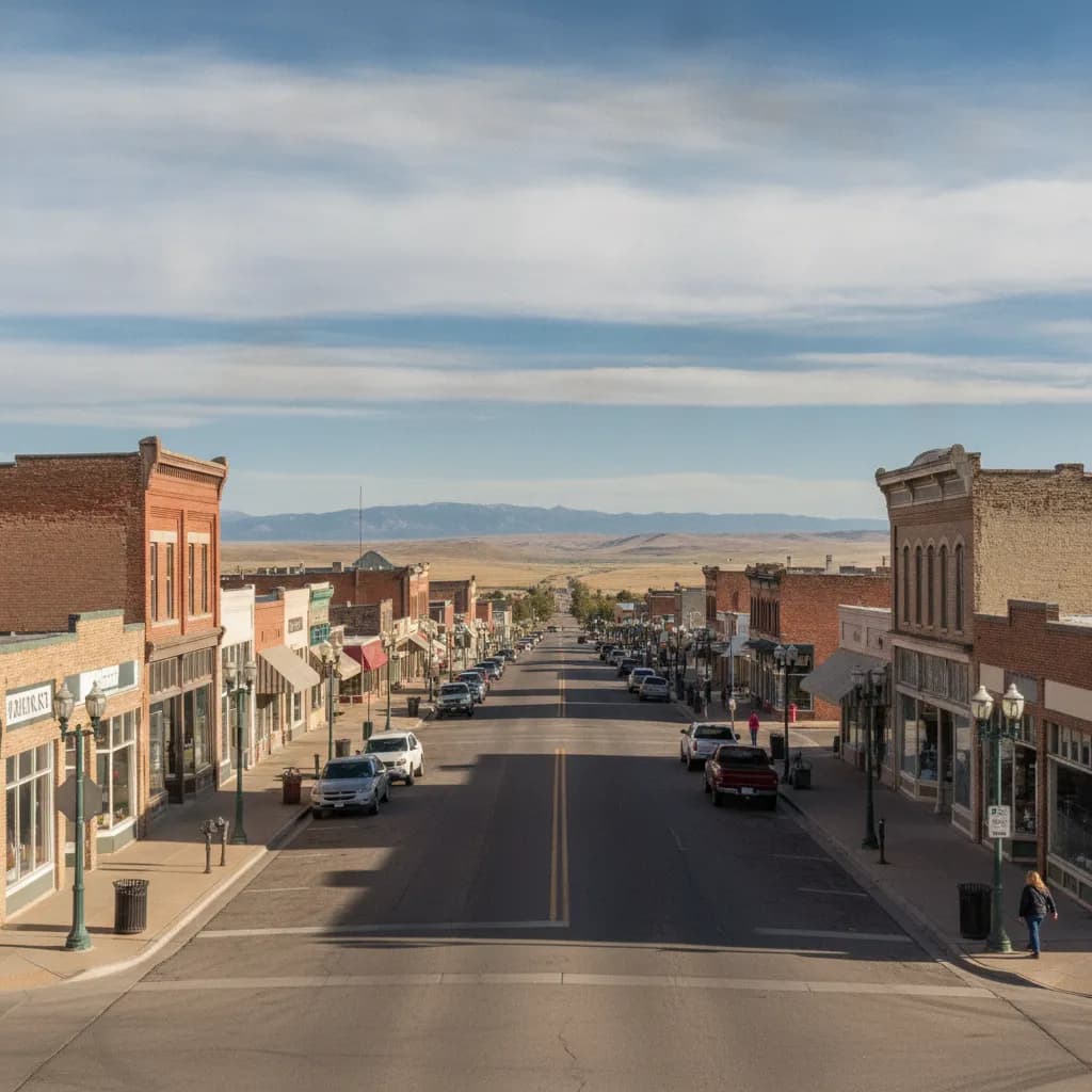 View of La Junta, CO