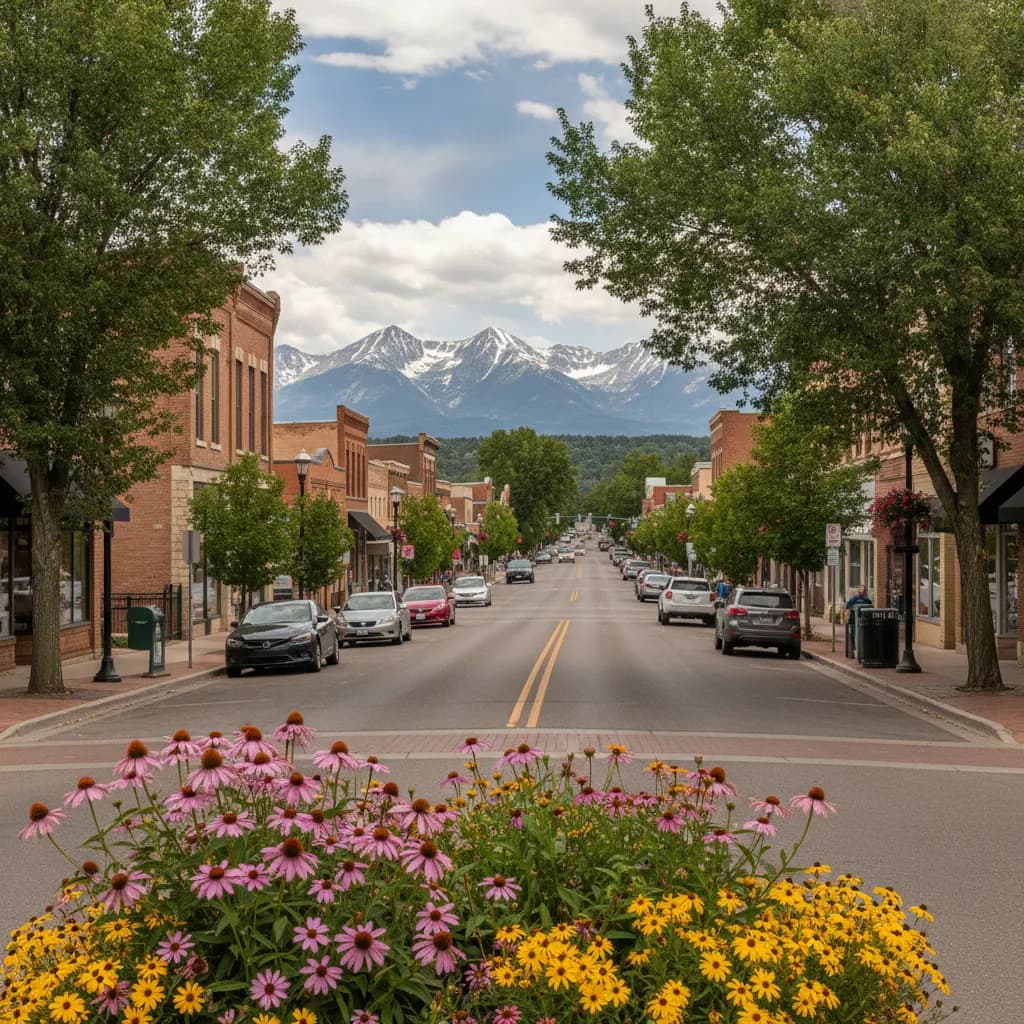 View of Lafayette, CO