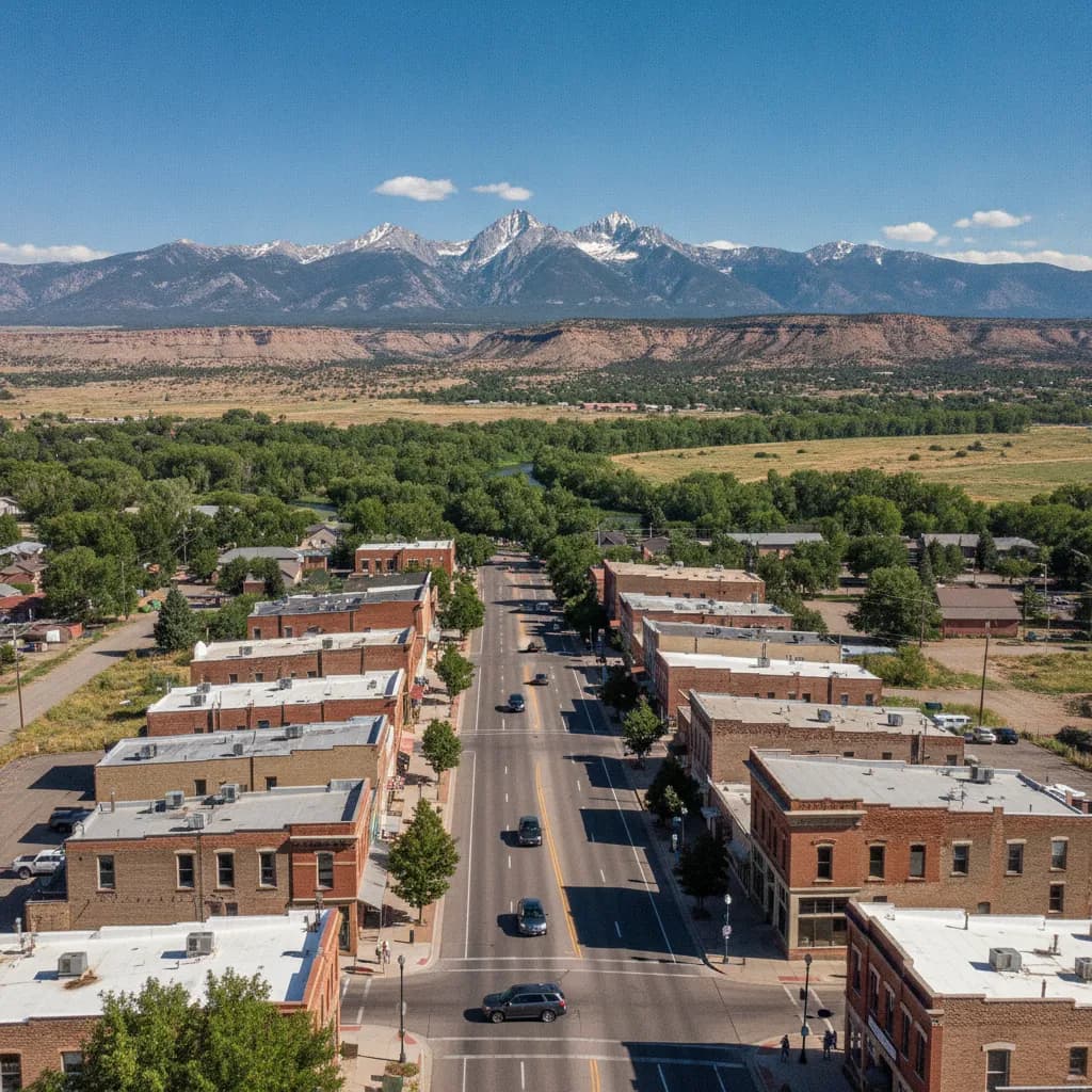 View of Montrose, CO