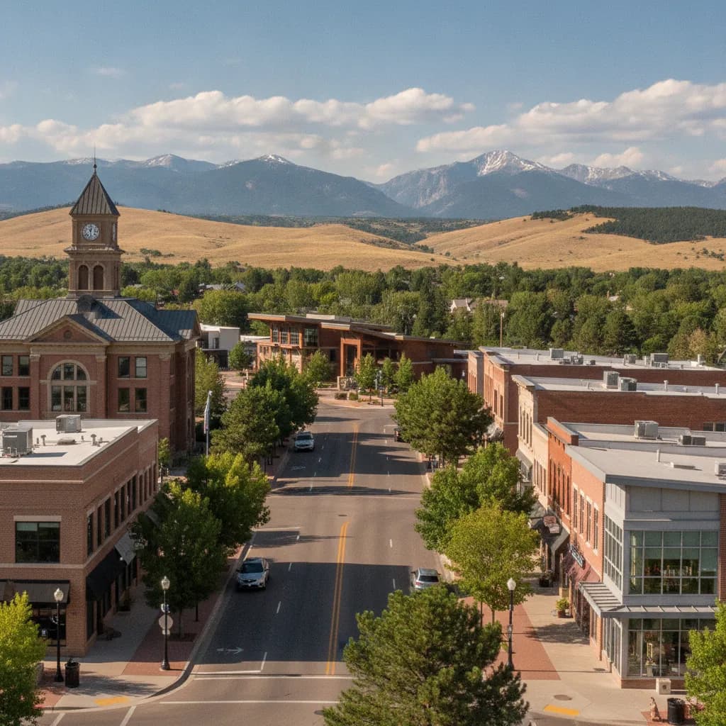 View of Parker, CO
