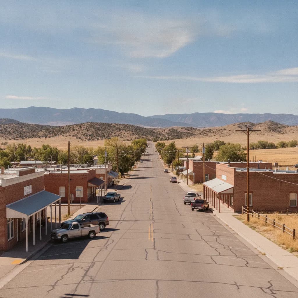 View of Penrose, CO