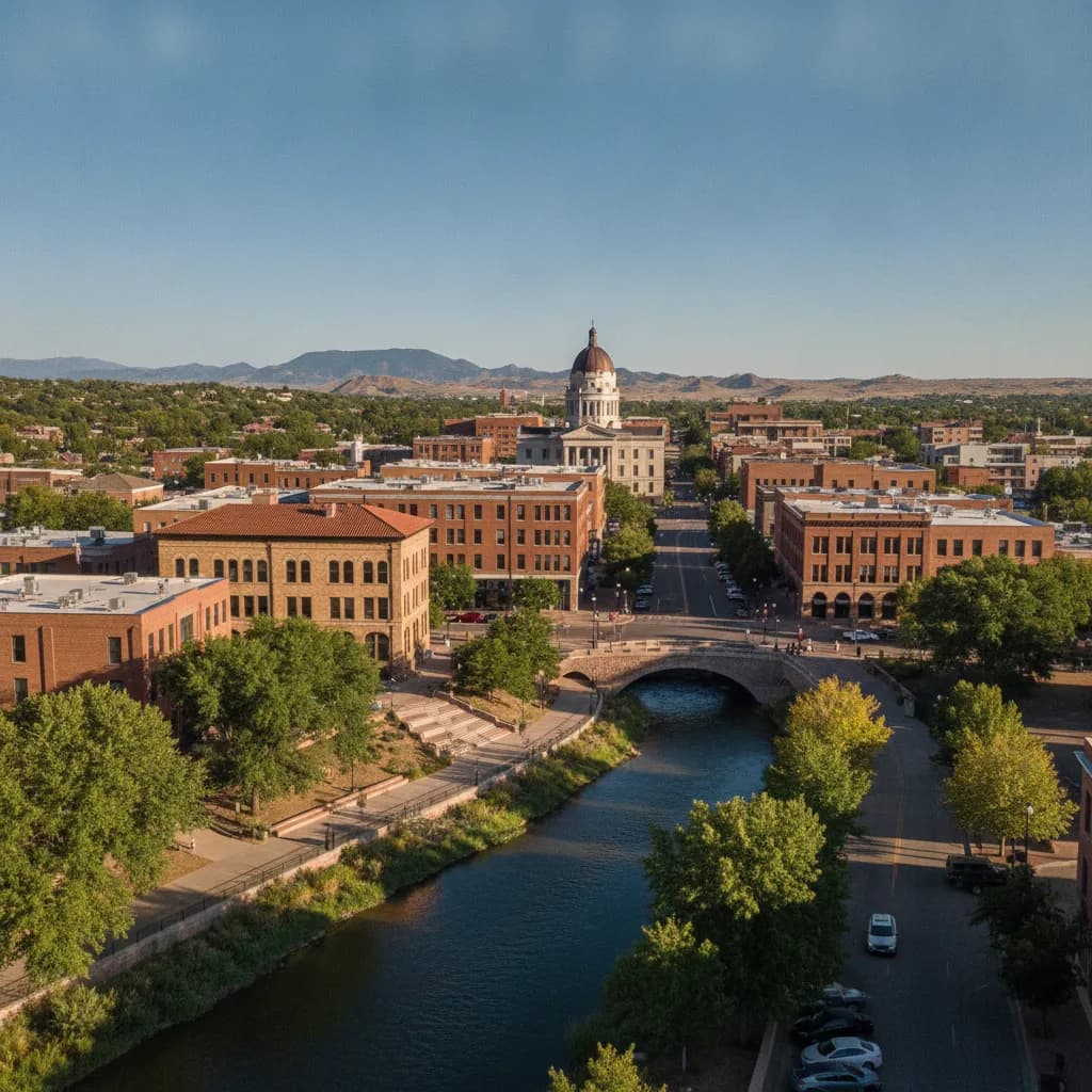 View of Pueblo, CO