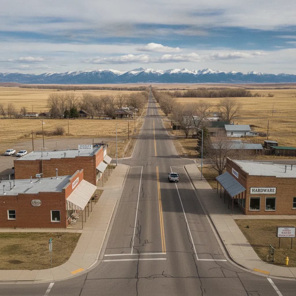 View of Severance, CO
