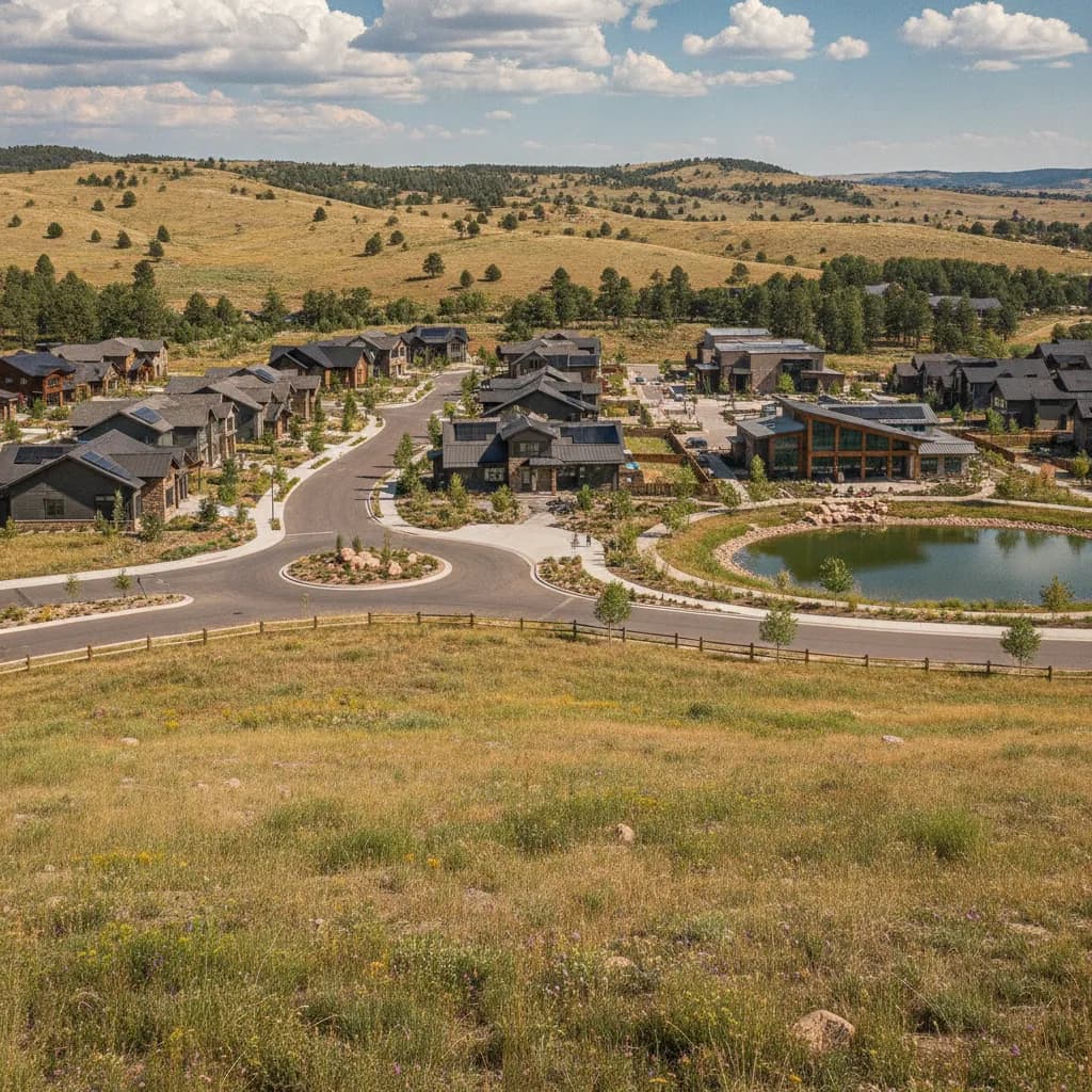 View of Sterling Ranch, CO