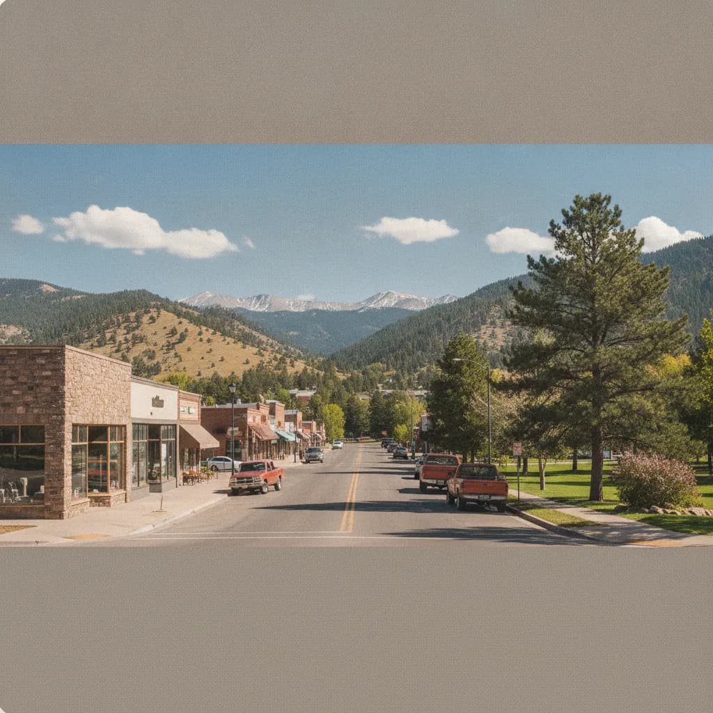 View of Stratmoor, CO