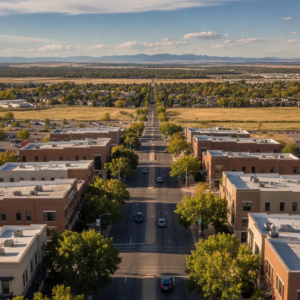 View of Thornton, CO