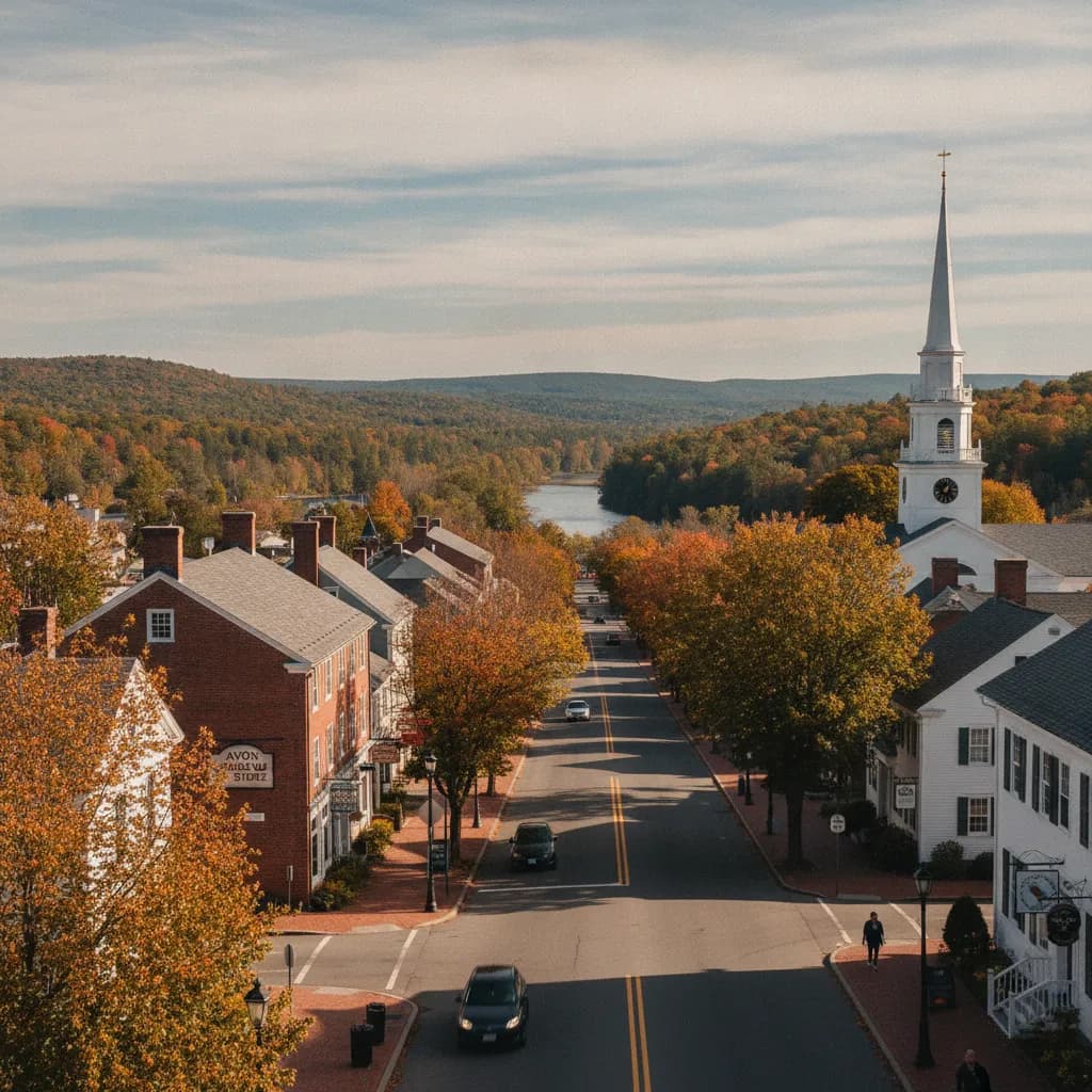 View of Avon, CT
