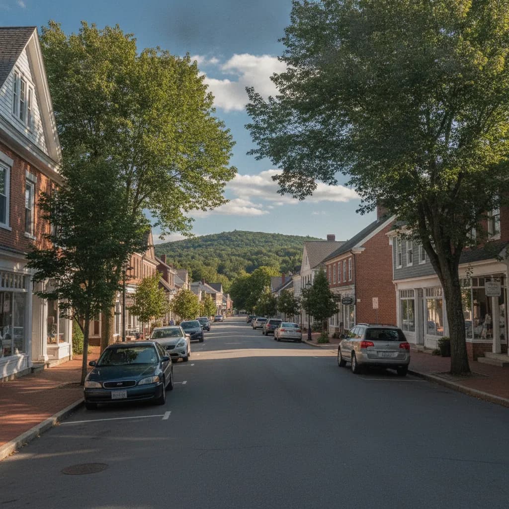 View of Bethel, CT