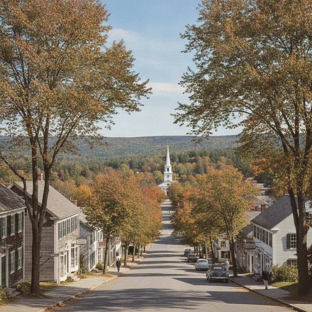 View of Brooklyn, CT