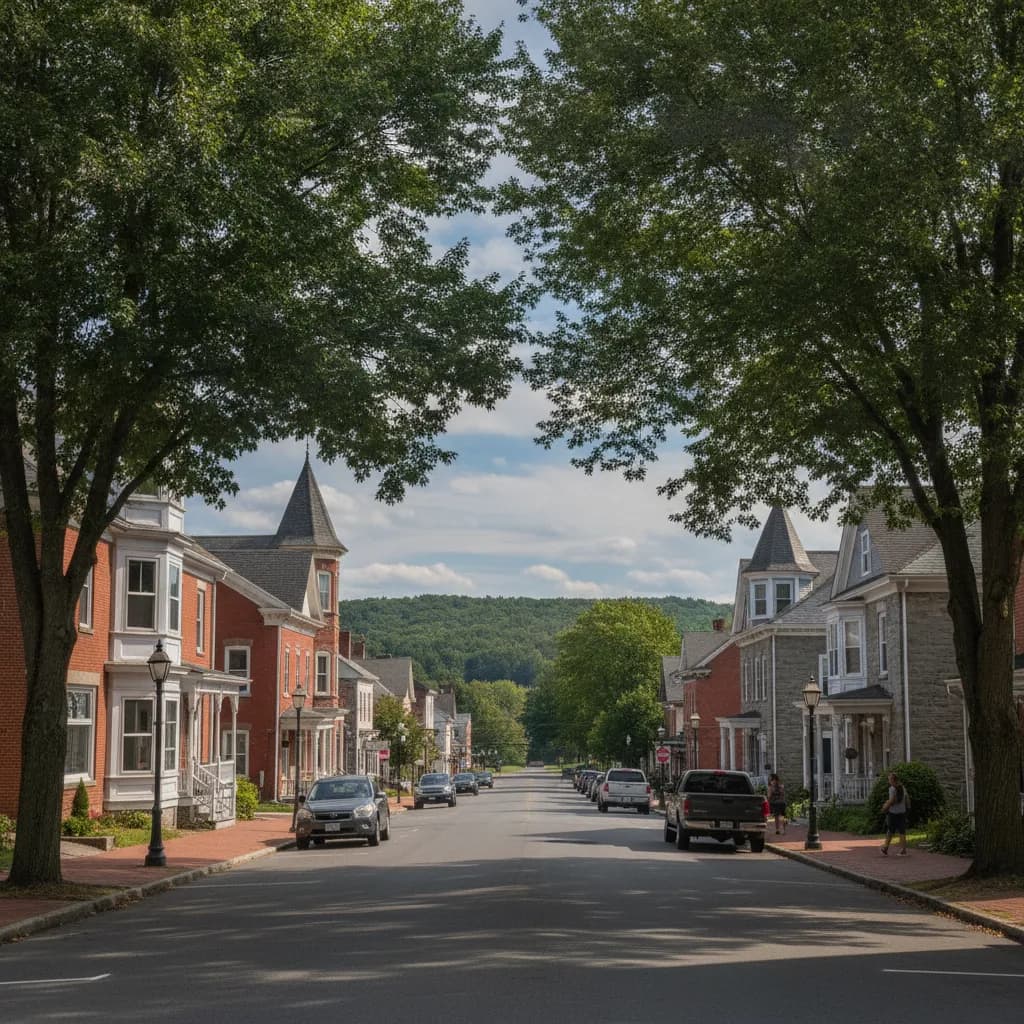 View of Colchester, CT