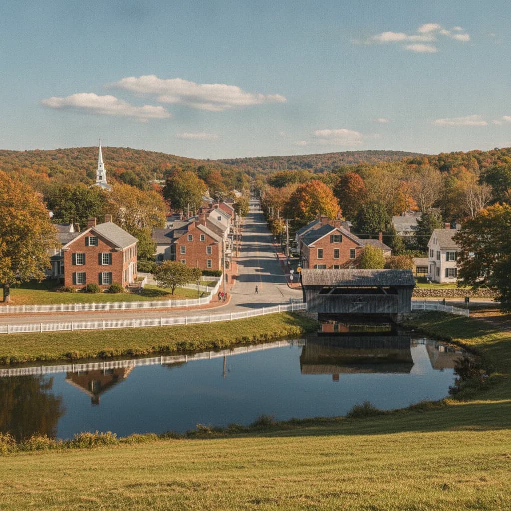 View of Coventry, CT