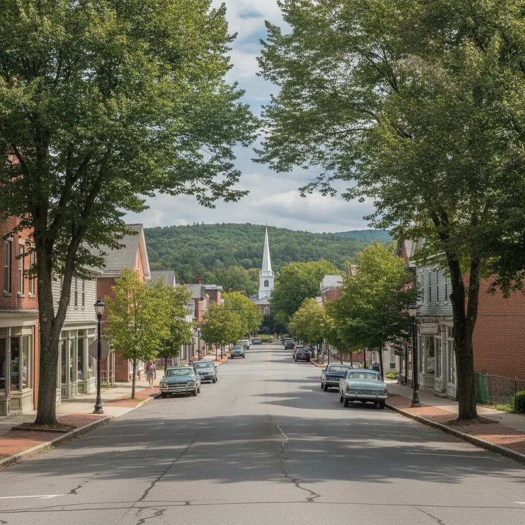 View of Cromwell, CT