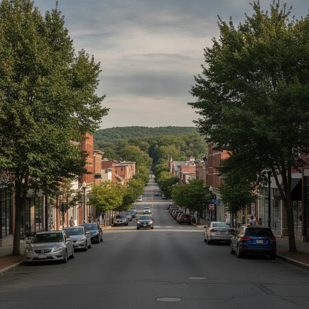 View of Danbury, CT