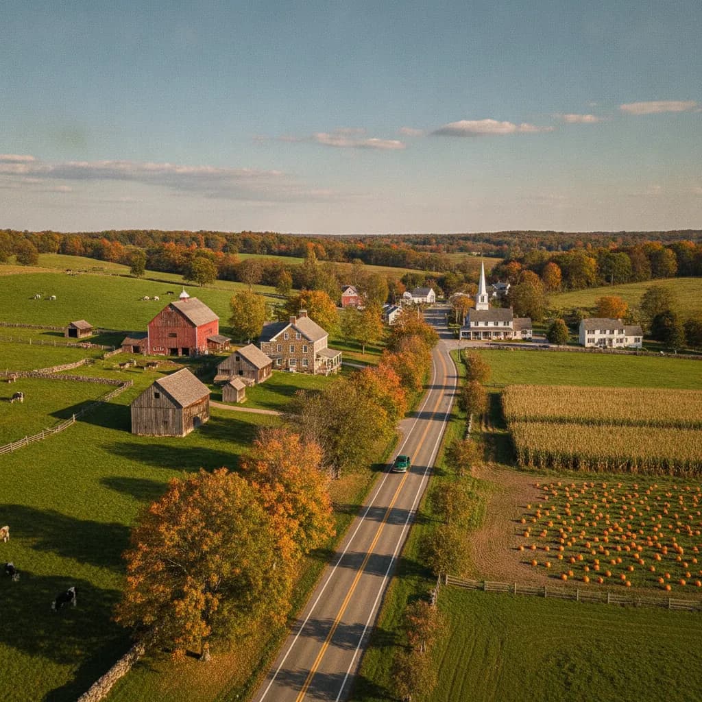 View of Daniels Farm, CT