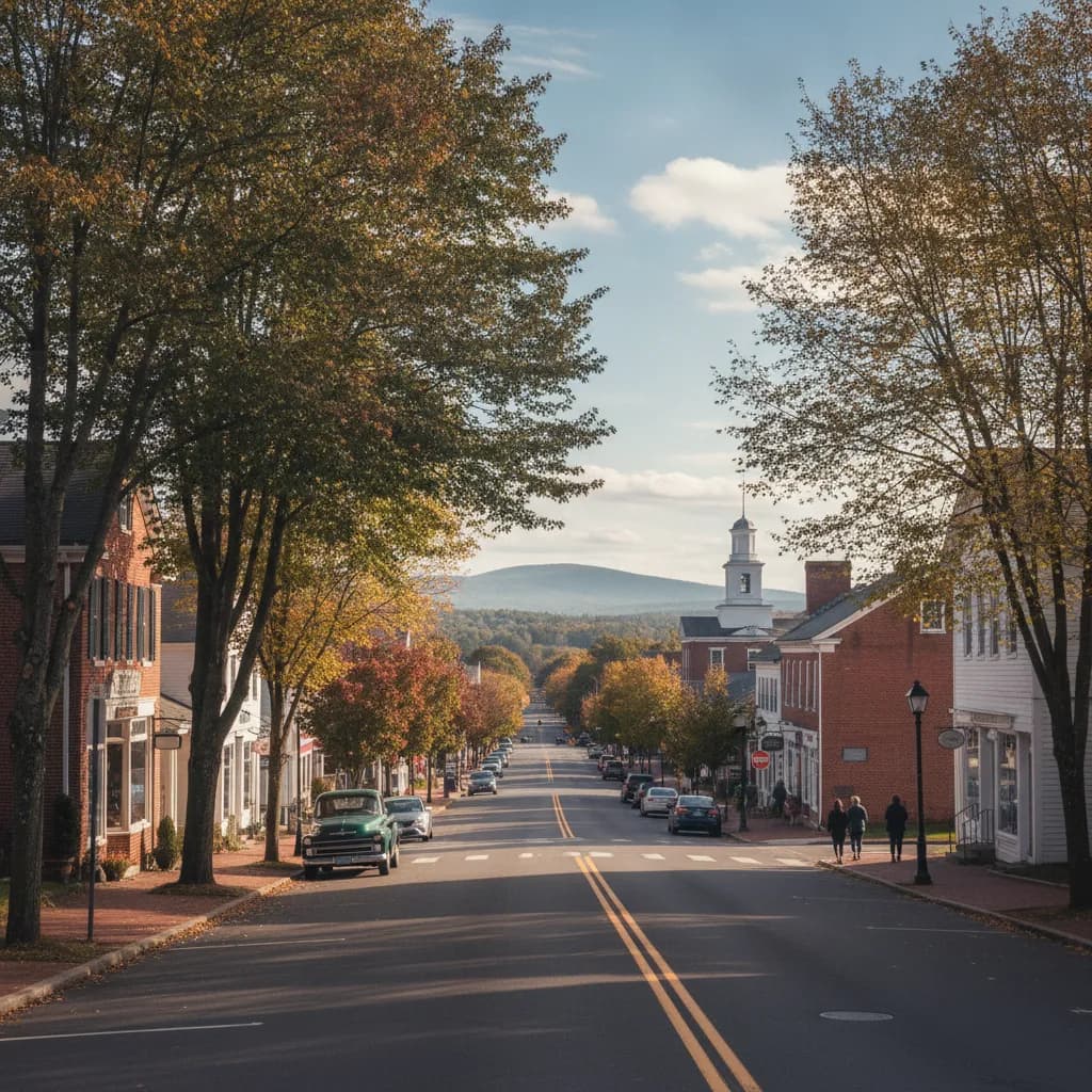 View of East Granby, CT