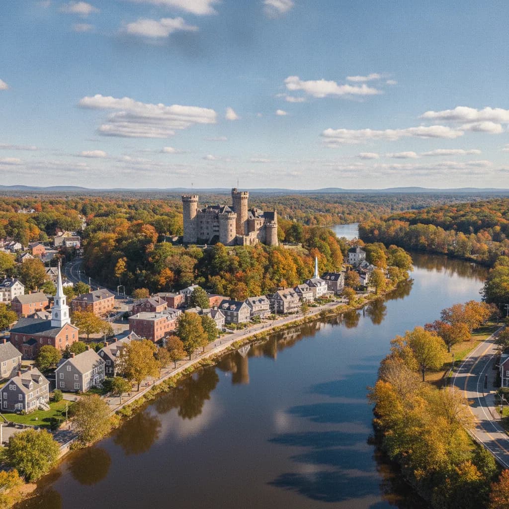 View of East Haddam, CT