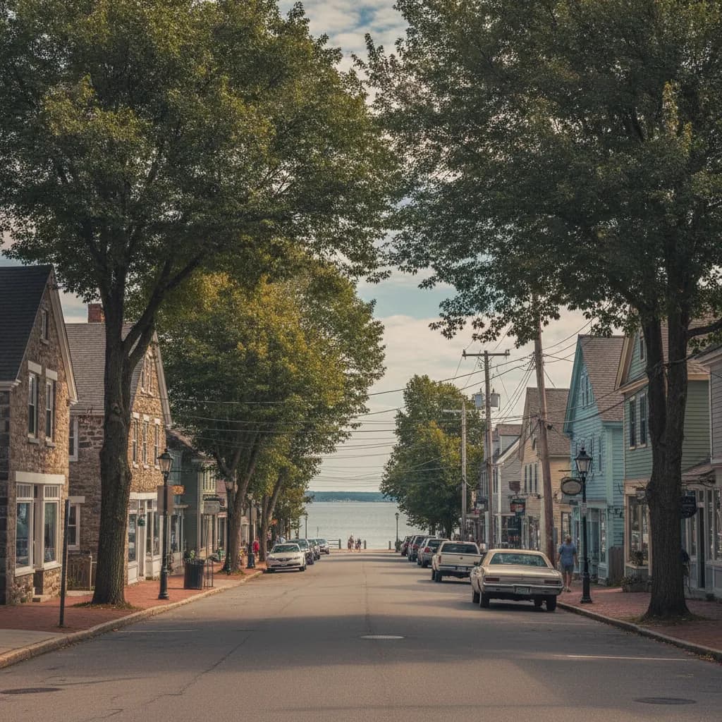 View of East Lyme, CT