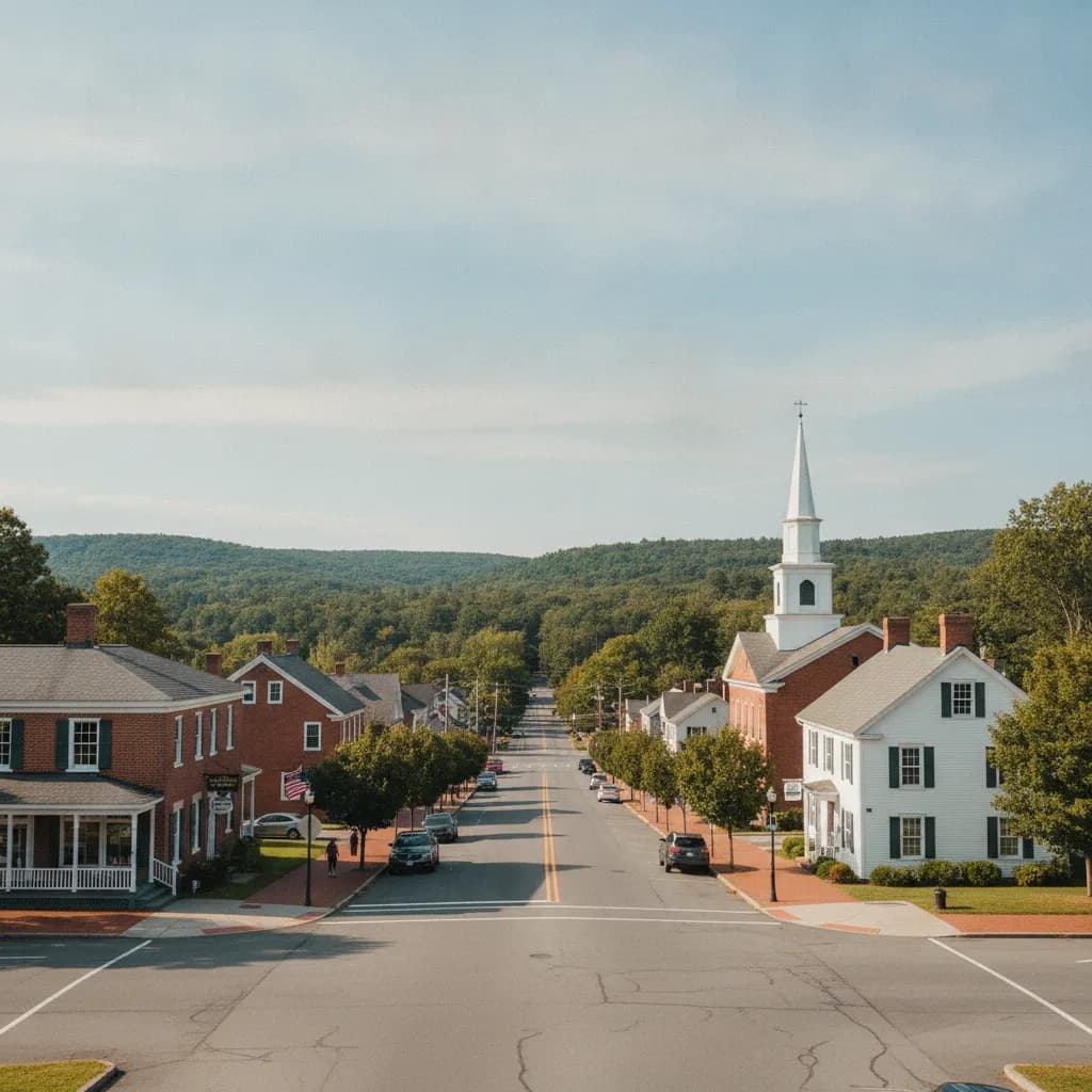 View of Ellington, CT
