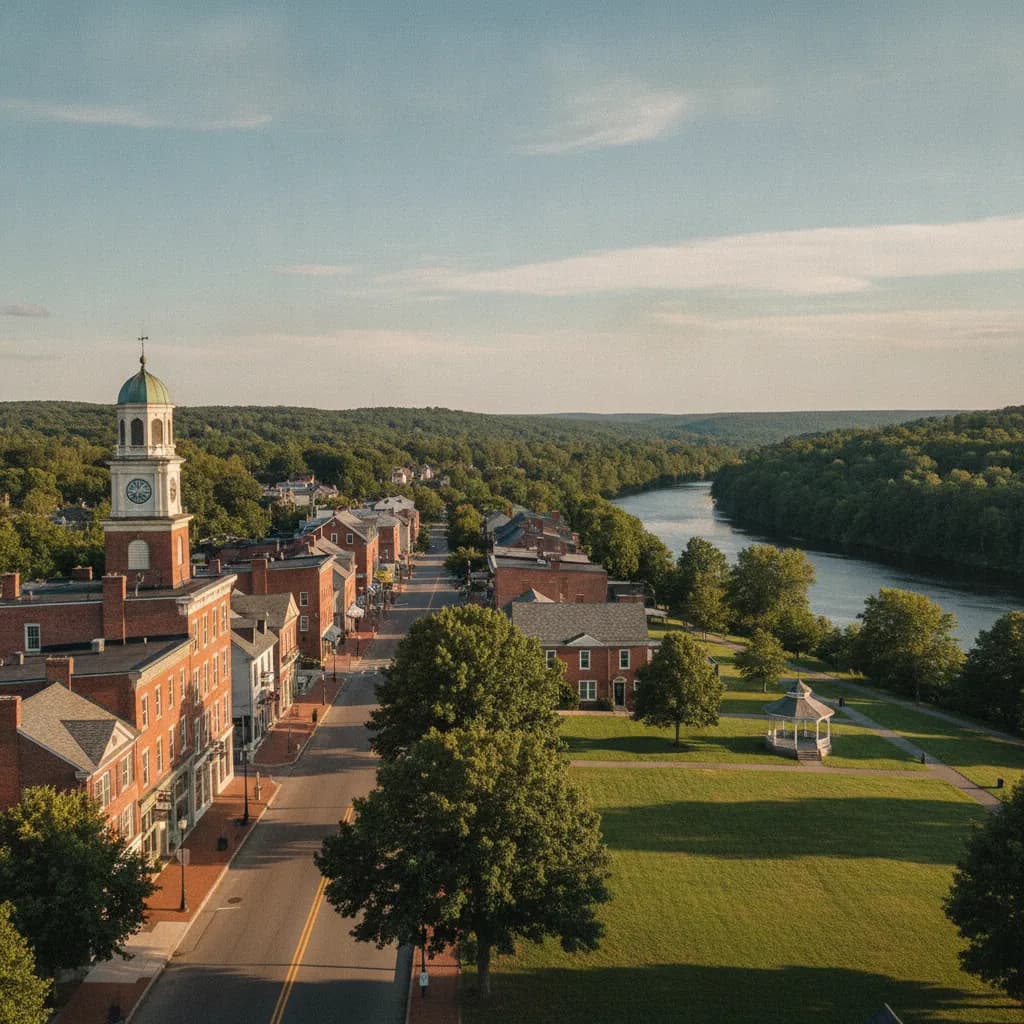 View of Enfield, CT