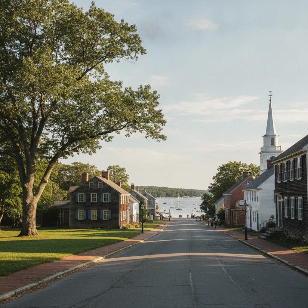 View of Guilford, CT