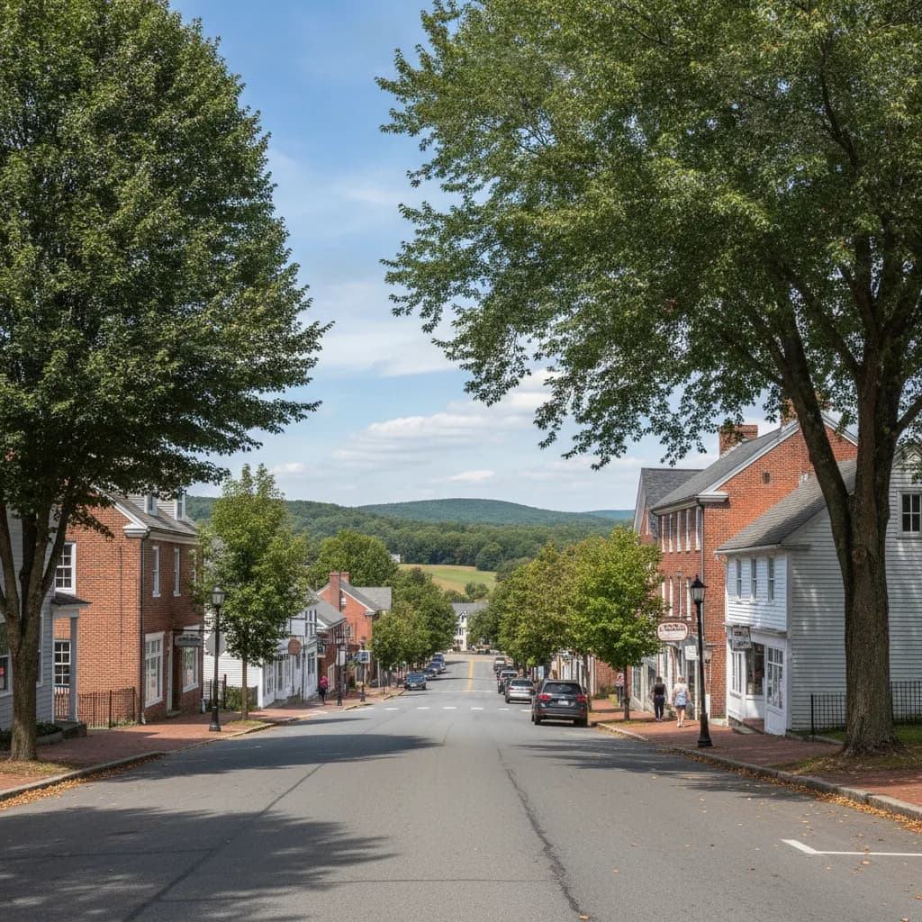 View of Kensington, CT