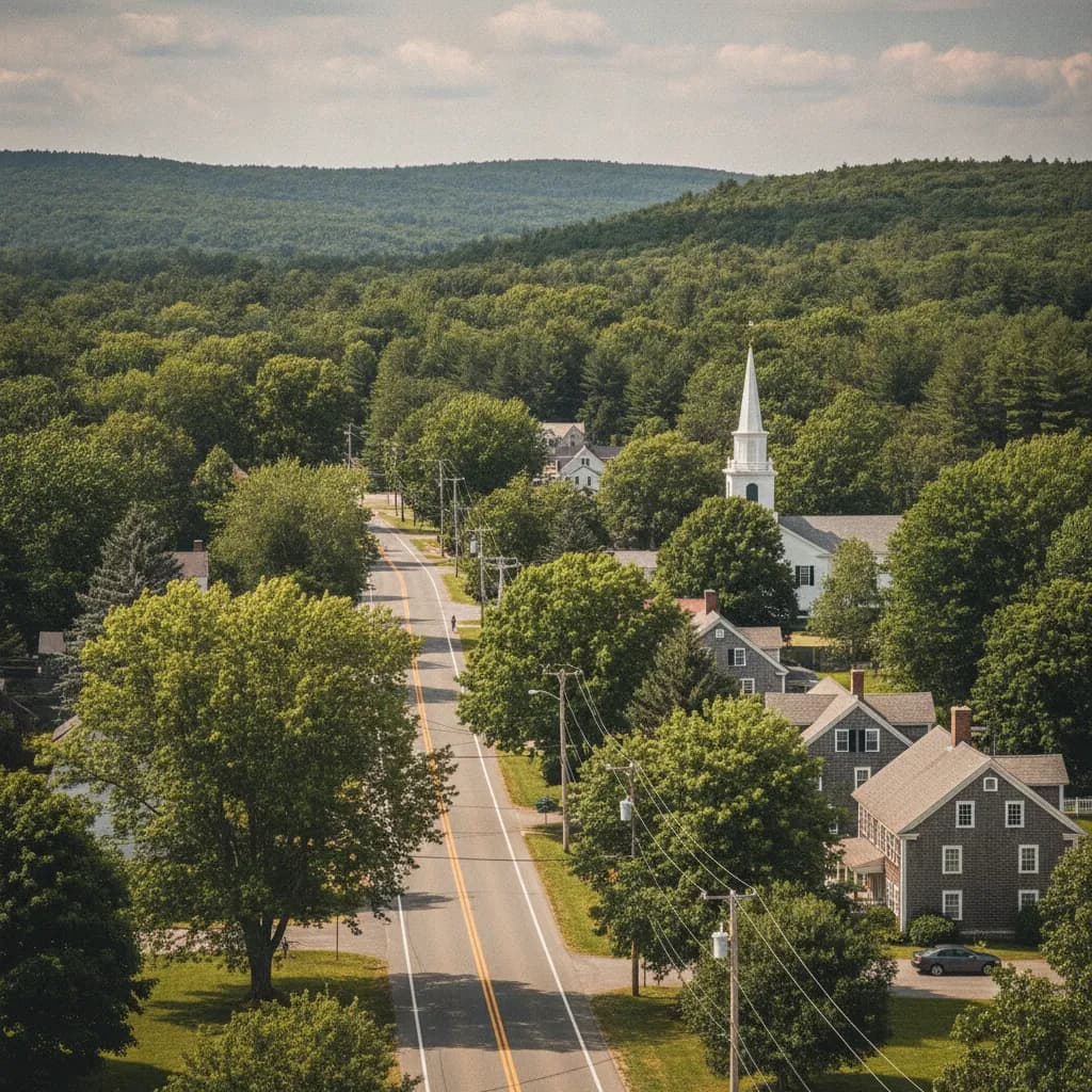 View of Killingworth, CT