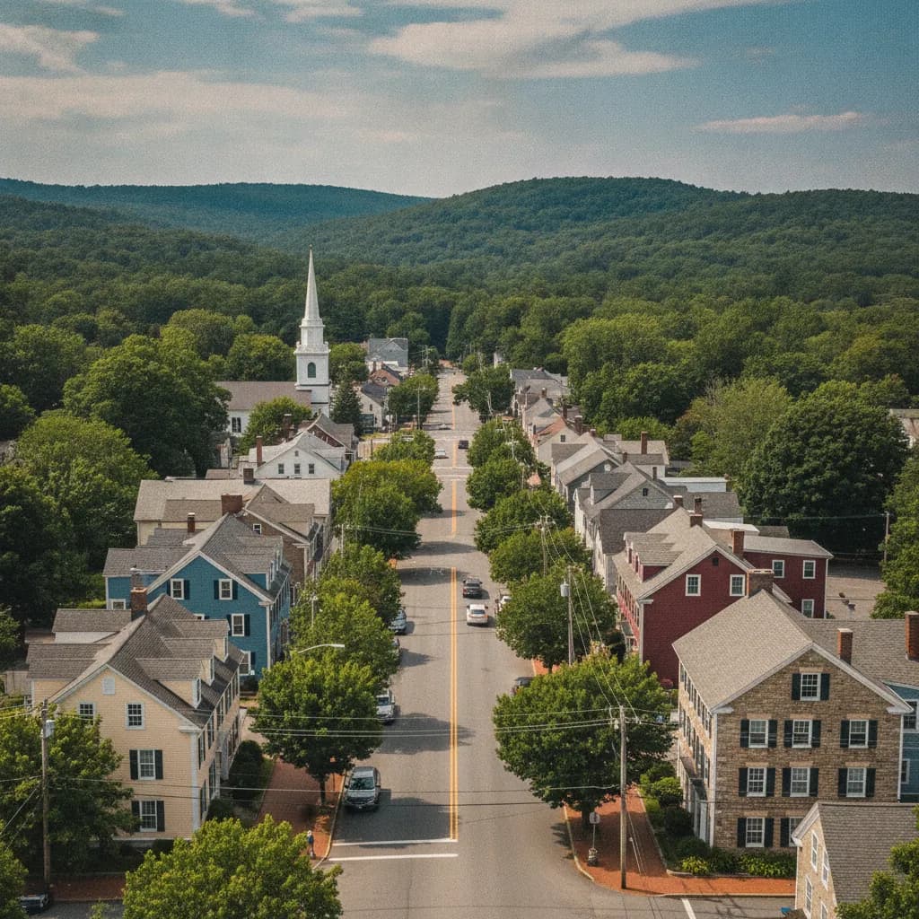 View of Marlborough, CT