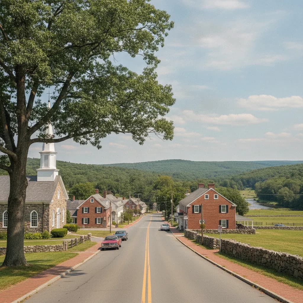 View of Middlebury, CT