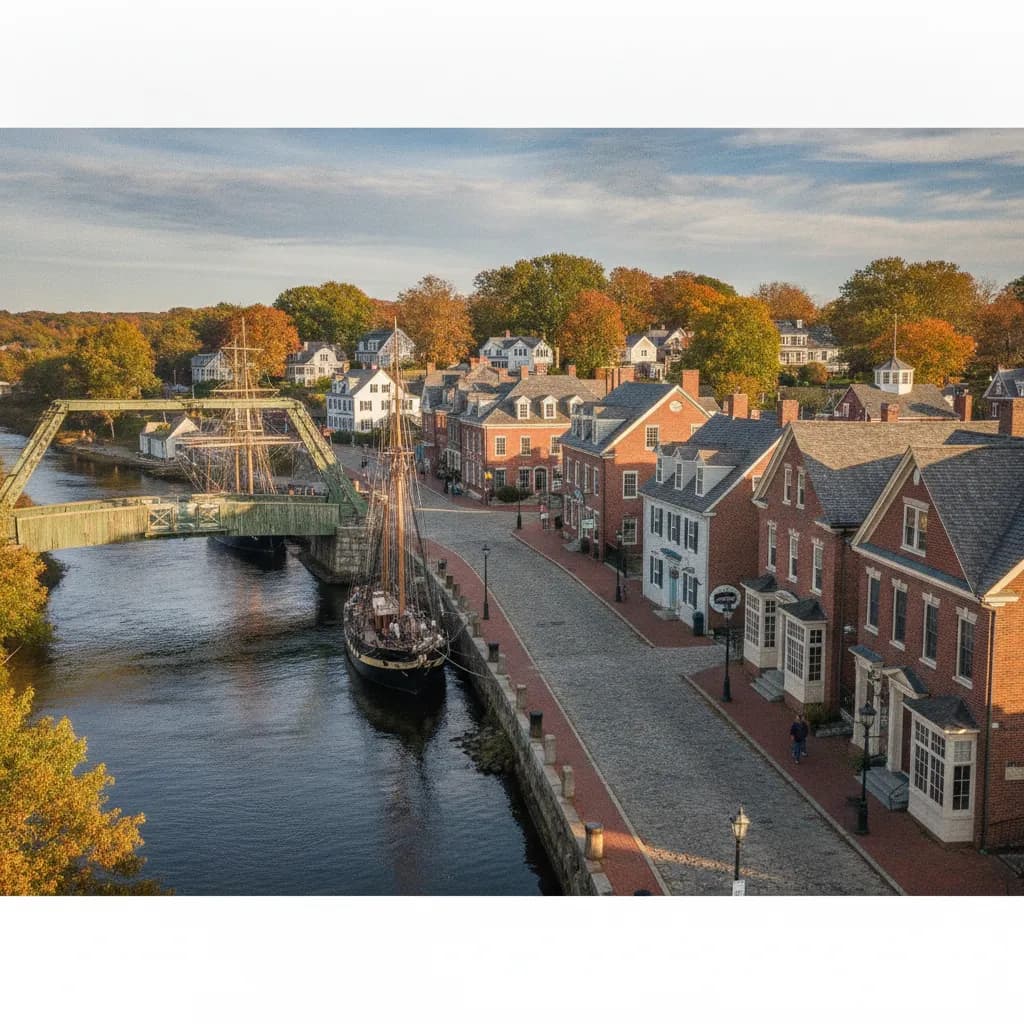 View of Mystic, CT