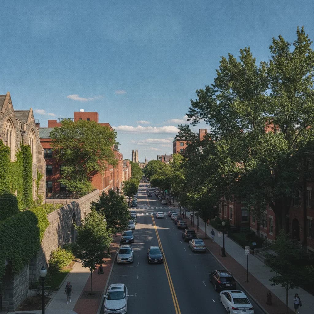 View of New Haven, CT