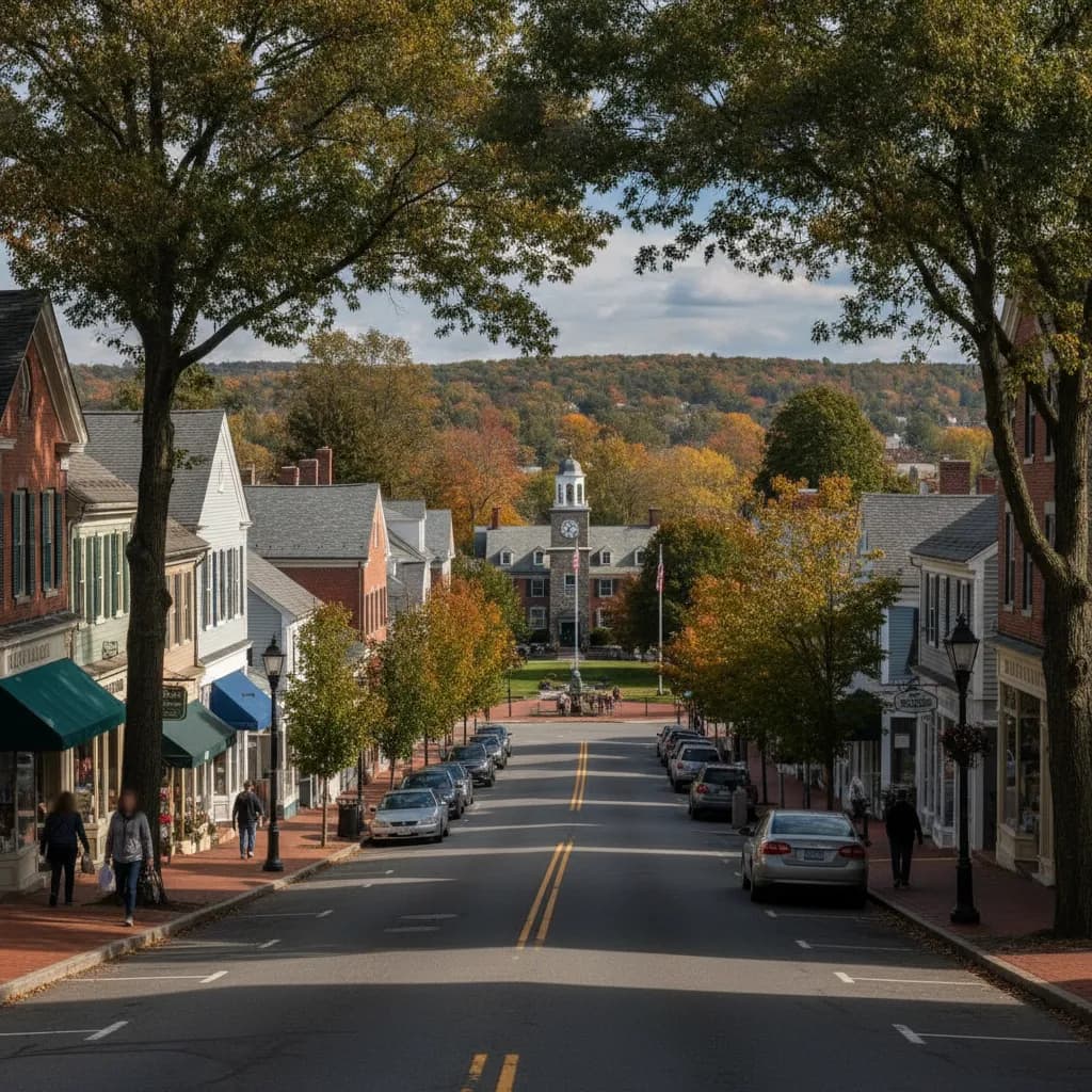 View of Noroton, CT