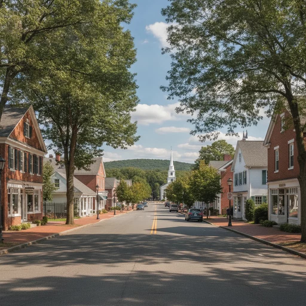 View of North Haven, CT