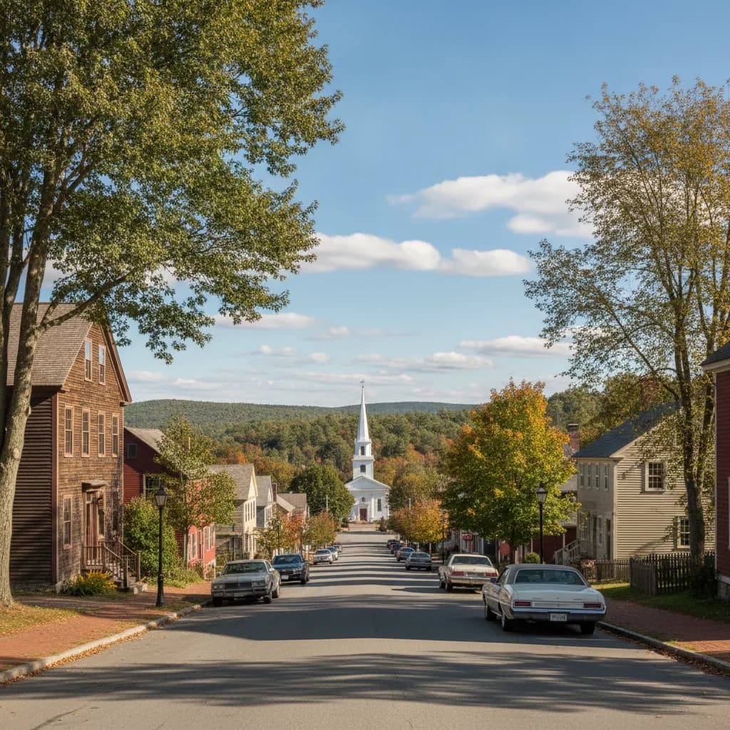 View of North Stonington, CT