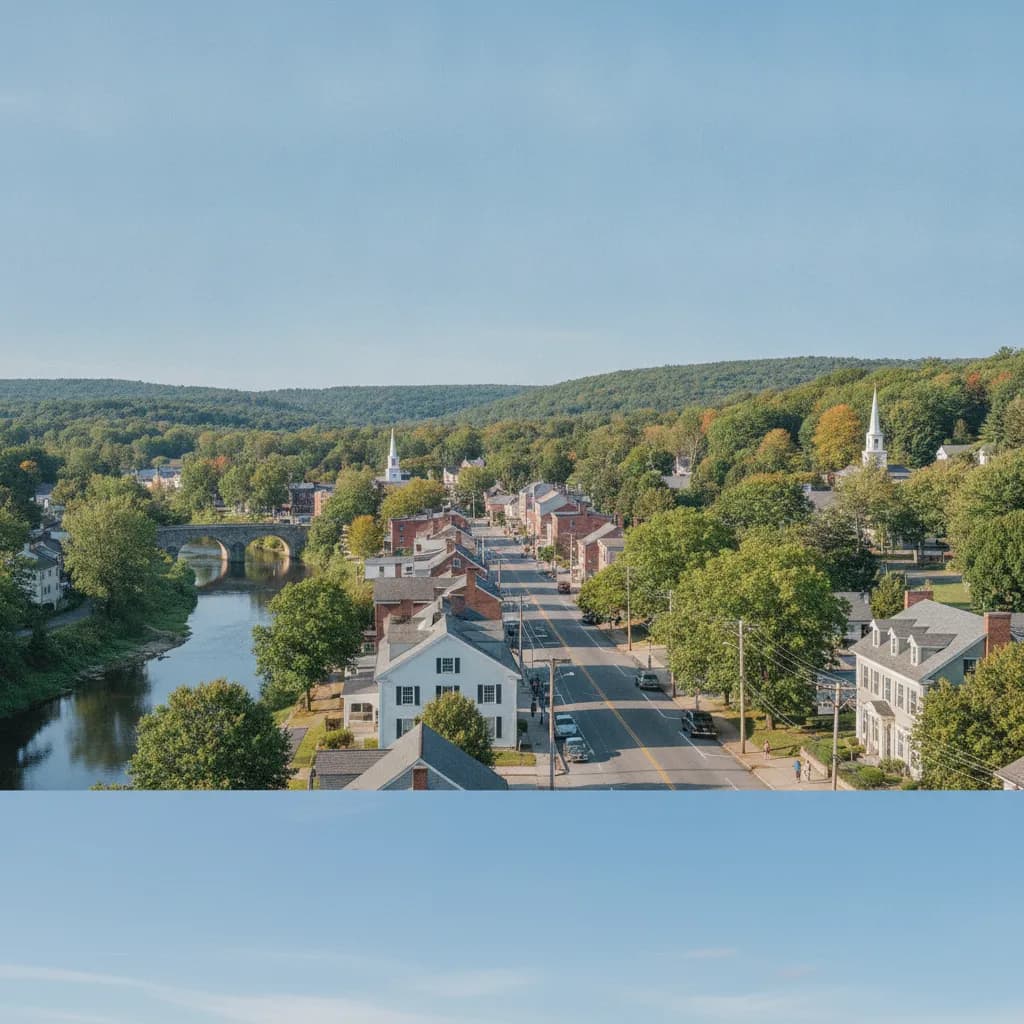View of Oakville, CT