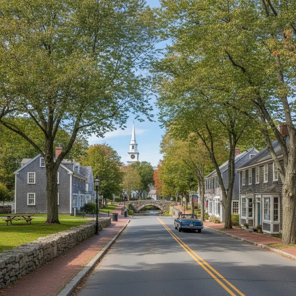 View of Old Lyme, CT