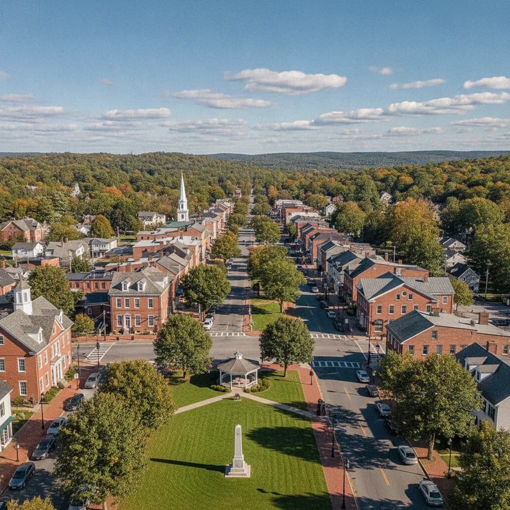 View of Plainville, CT