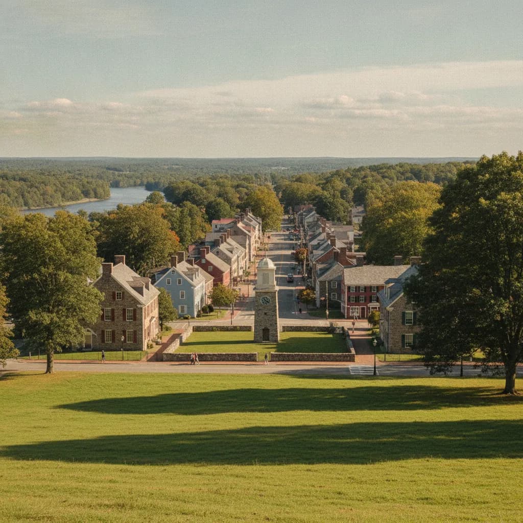 View of Pomfret, CT