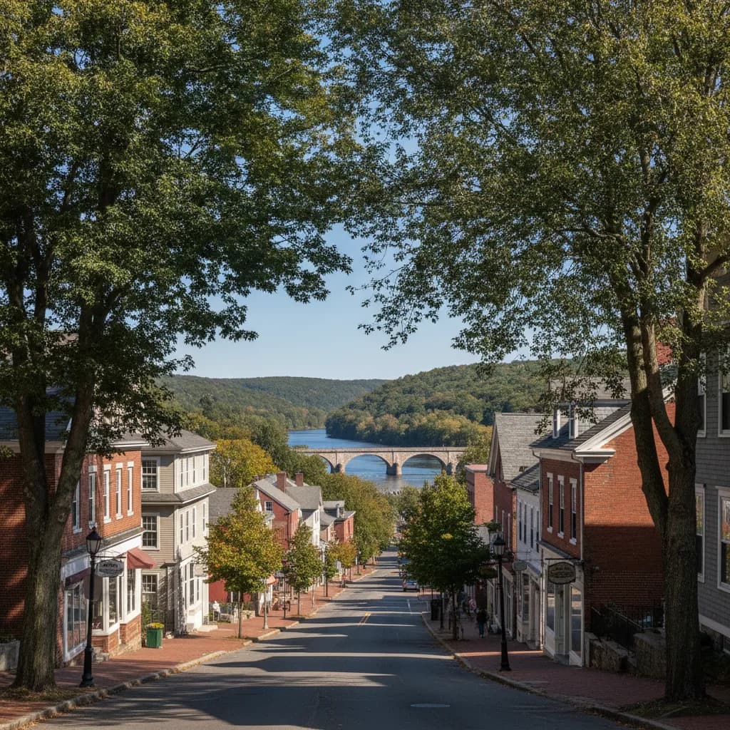 View of Portland, CT