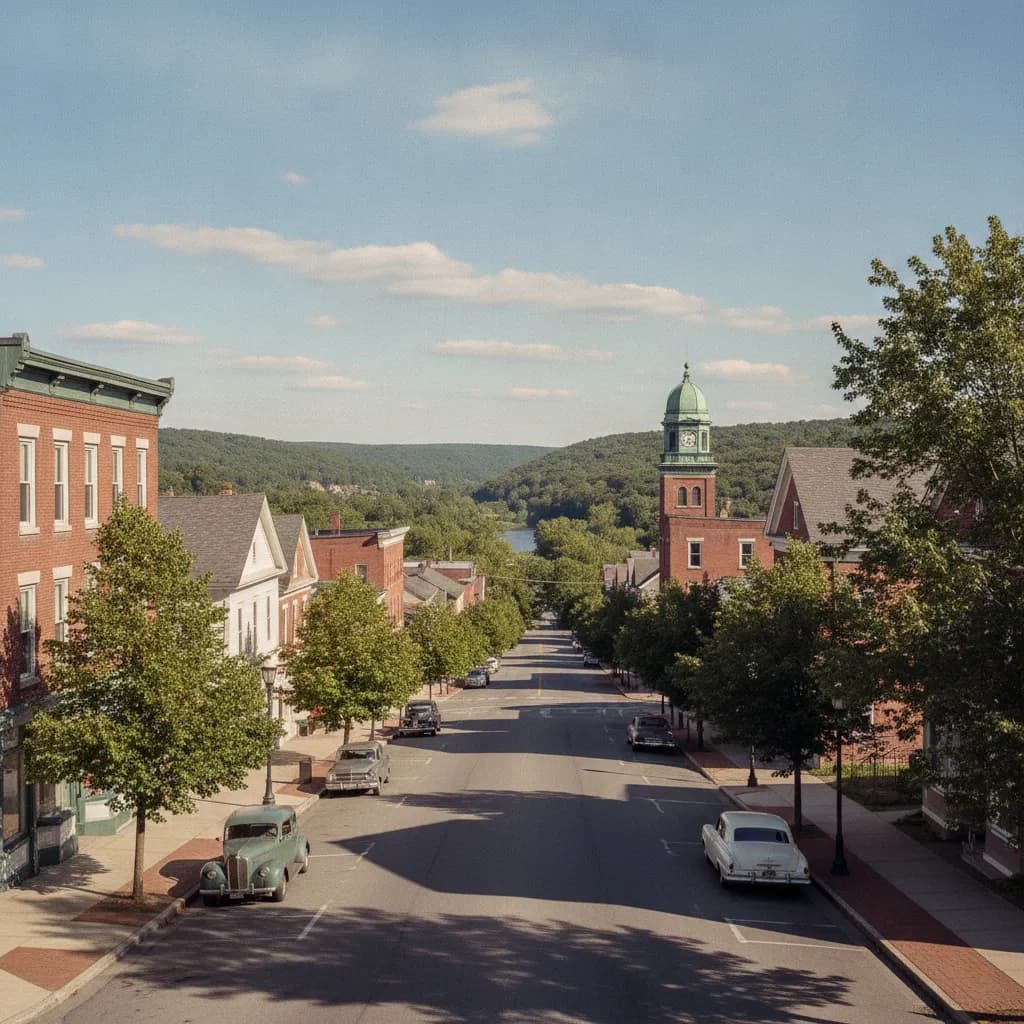 View of Shelton, CT